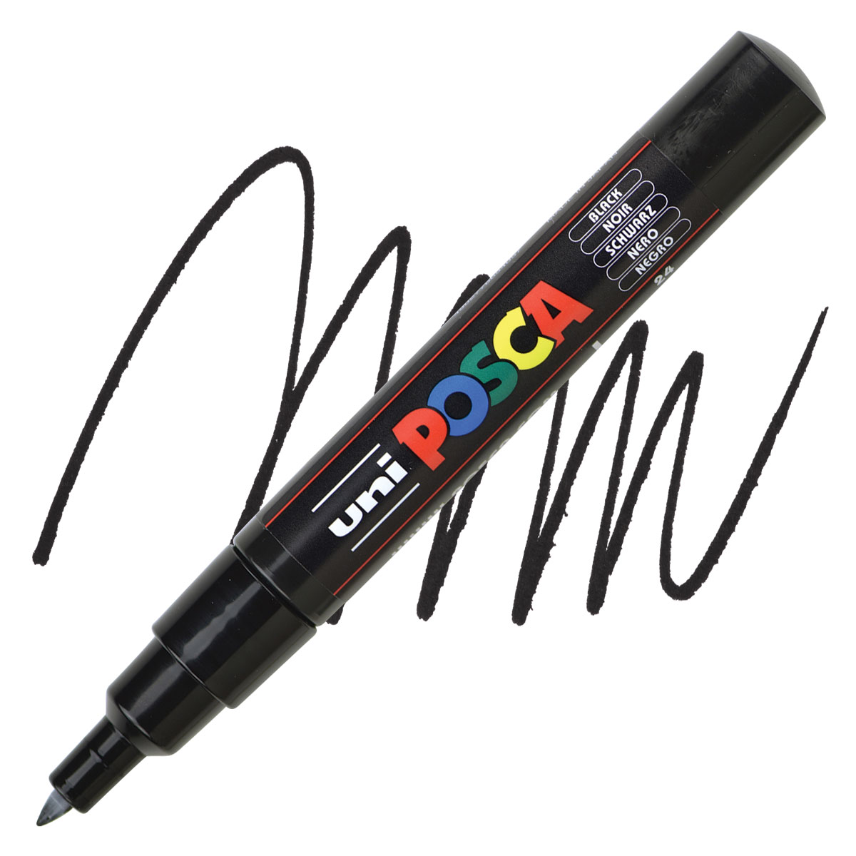 Bút sơn nước vẽ đa chất liệu Uni Posca PC-1M chính hãng ngòi 0.7mm (Cây lẻ)