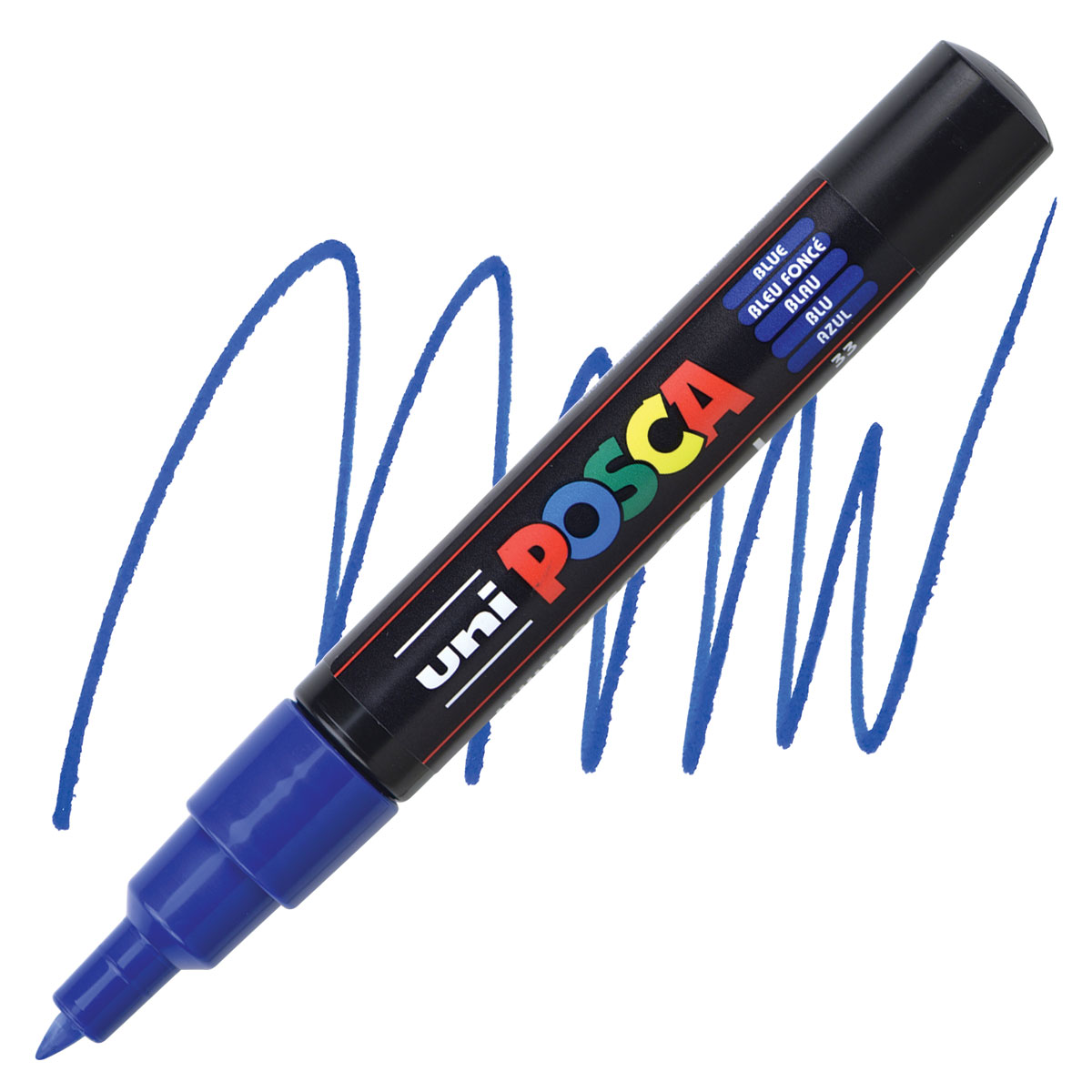 Bút sơn nước vẽ đa chất liệu Uni Posca PC-1M chính hãng ngòi 0.7mm (Cây lẻ)