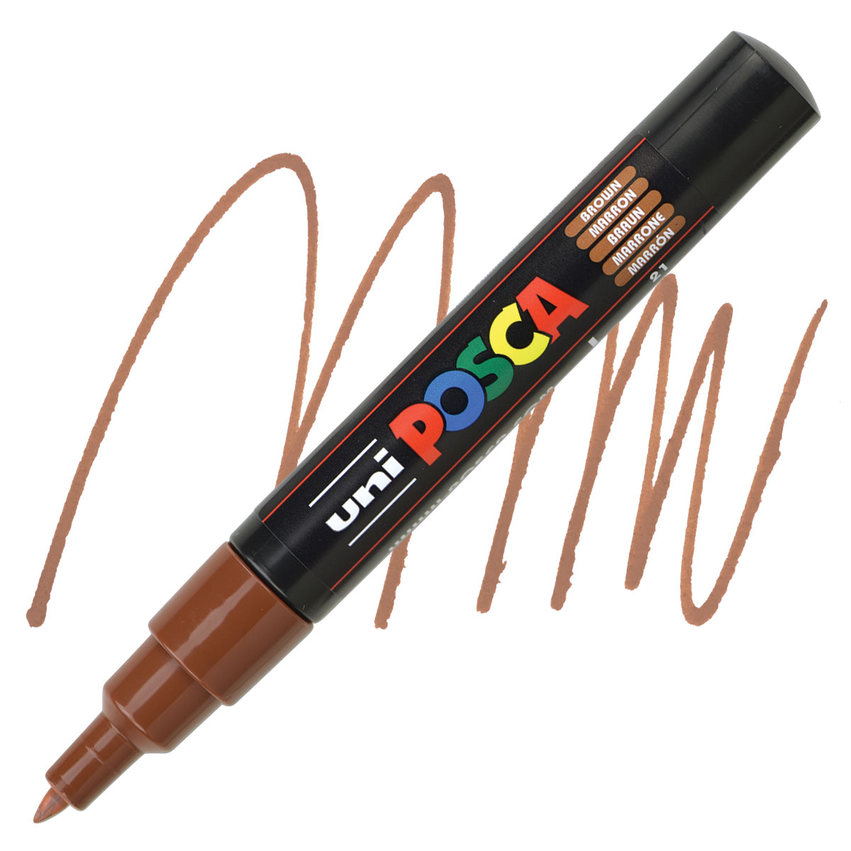 Bút sơn nước vẽ đa chất liệu Uni Posca PC-1M chính hãng ngòi 0.7mm (Cây lẻ)