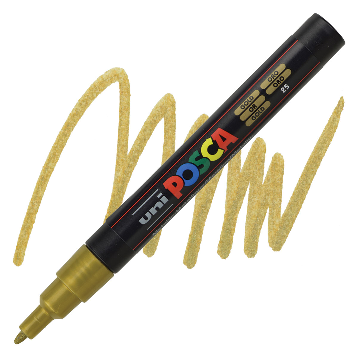 Bút sơn nước vẽ đa chất liệu Uni Posca PC-3M chính hãng ngòi 0.9 - 1.3mm (Cây lẻ)