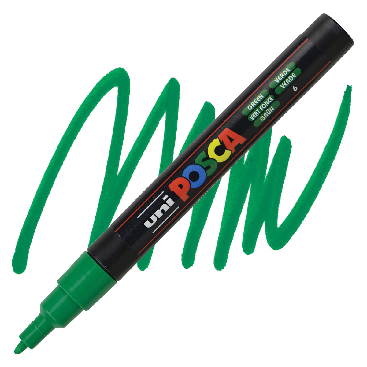 Bút sơn nước vẽ đa chất liệu Uni Posca PC-3M chính hãng ngòi 0.9 - 1.3mm (Cây lẻ)