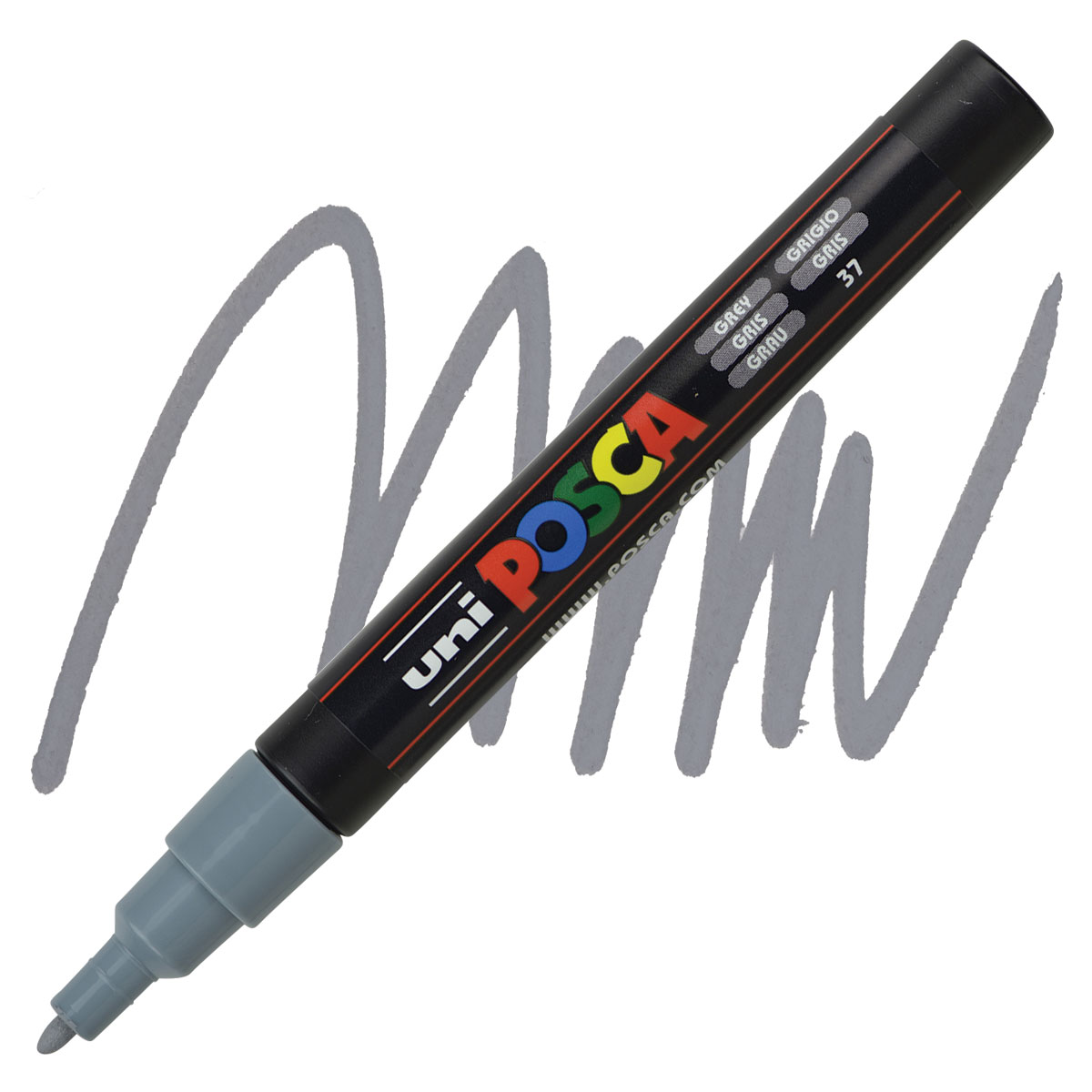 Bút sơn nước vẽ đa chất liệu Uni Posca PC-3M chính hãng ngòi 0.9 - 1.3mm (Cây lẻ)