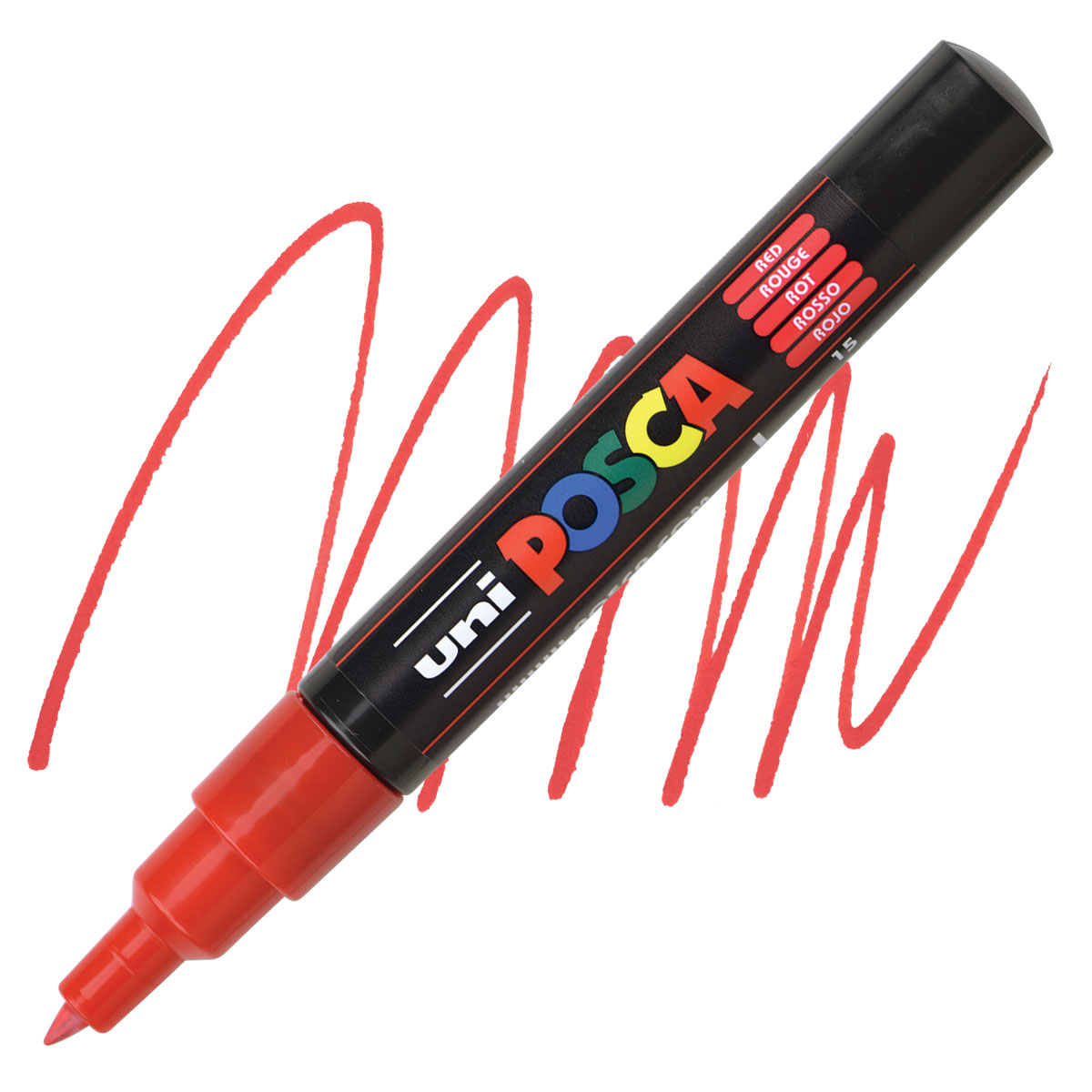 Bút sơn nước vẽ đa chất liệu Uni Posca PC-1M chính hãng ngòi 0.7mm (Cây lẻ)