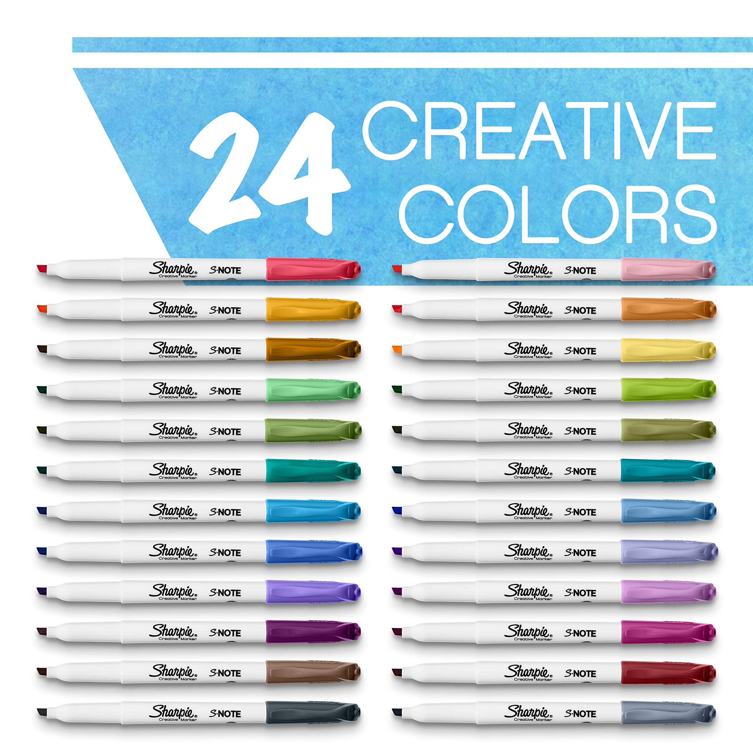Bút đánh dấu thông minh ngòi vát Sharpie S-Note Creative Markers 2.5mm
