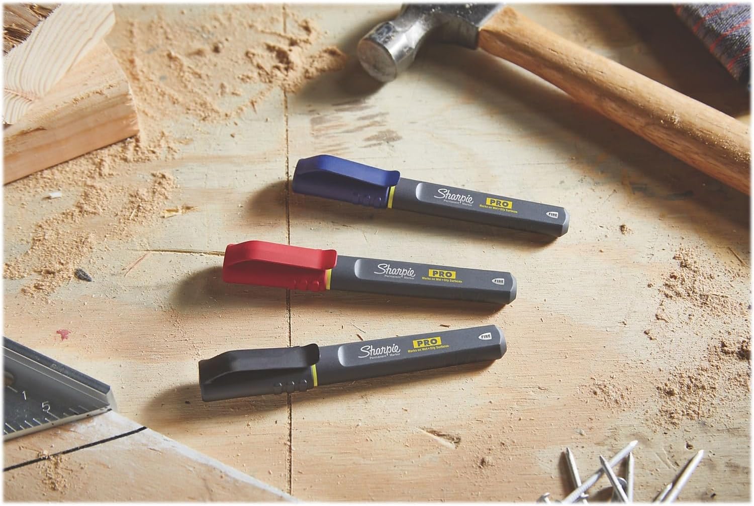 Bút lông đánh dấu công nghiệp Sharpie Pro Fine - Đen (Black)