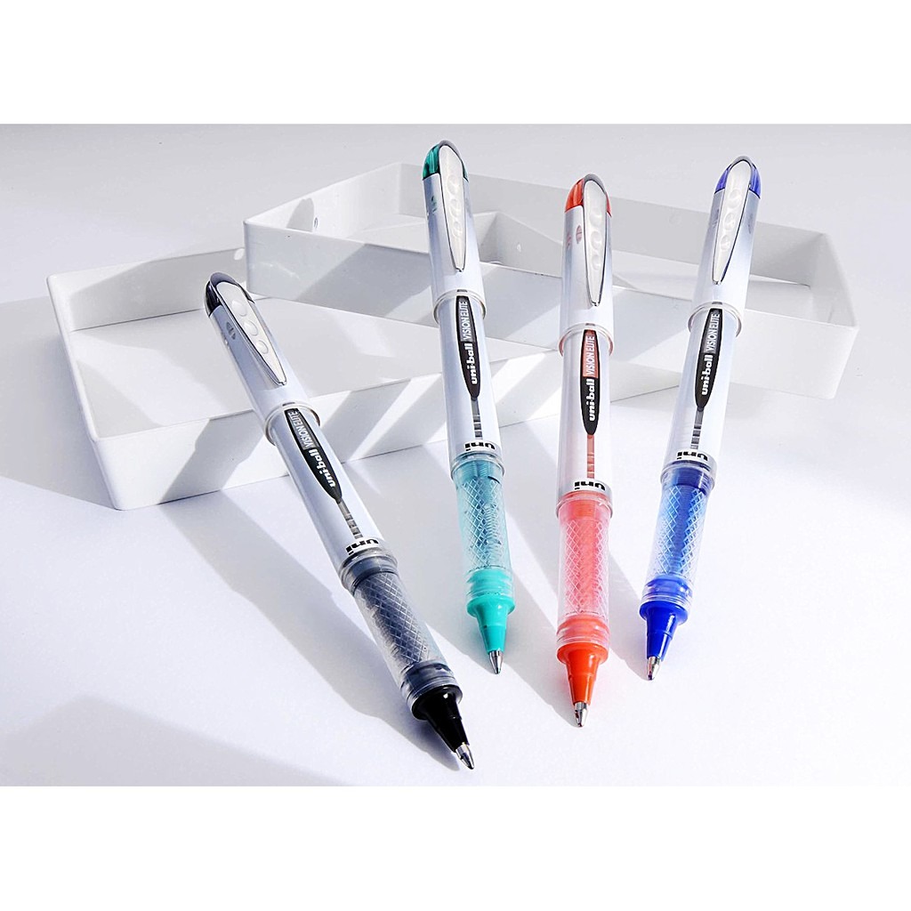 Bút bi ký mực nước Uniball Vision Elite UB-200 chính hãng - Ngòi 0.8mm (Cây lẻ)