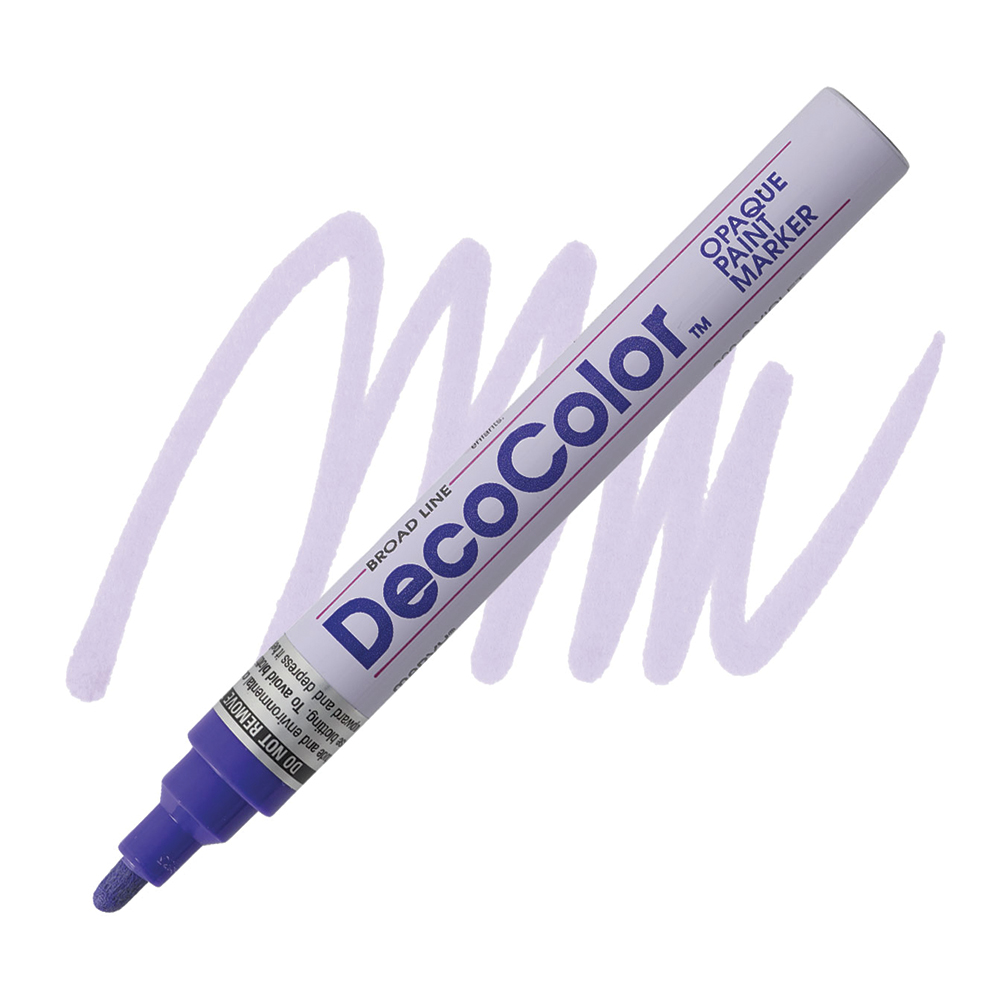 Bút sơn dầu đánh dấu công nghiệp Marvy DecoColor Industrial Paint Marker Broad 2.0mm - Tím (Violet) #728