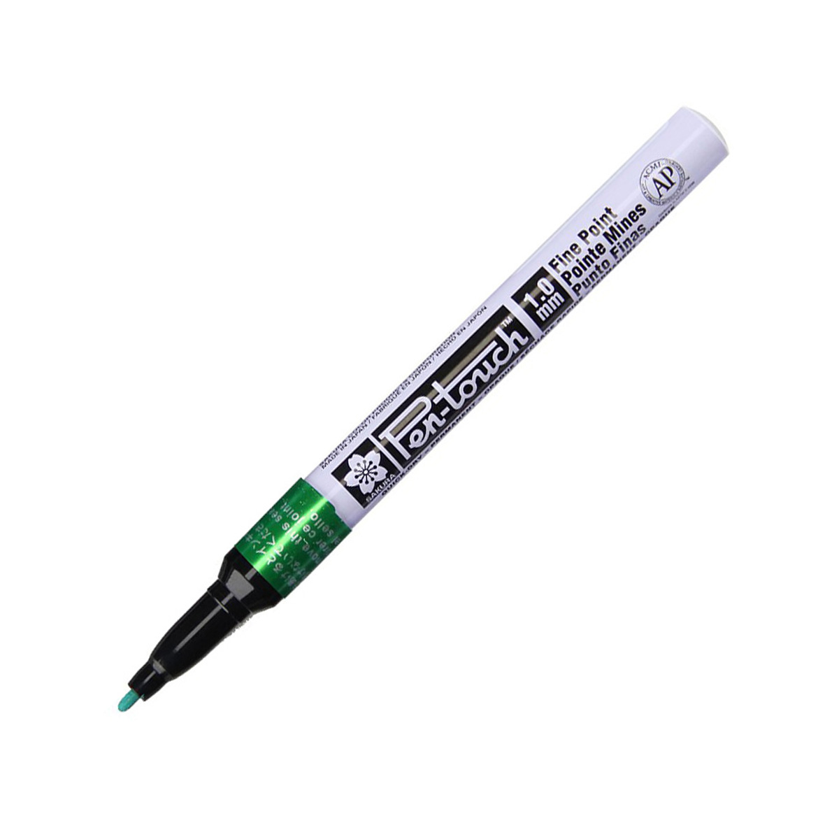 Bút sơn dầu Sakra Pentouch Fine Point 1.0mm đánh dấu đa năng - Xanh lá cây (Green) XPMKA#29