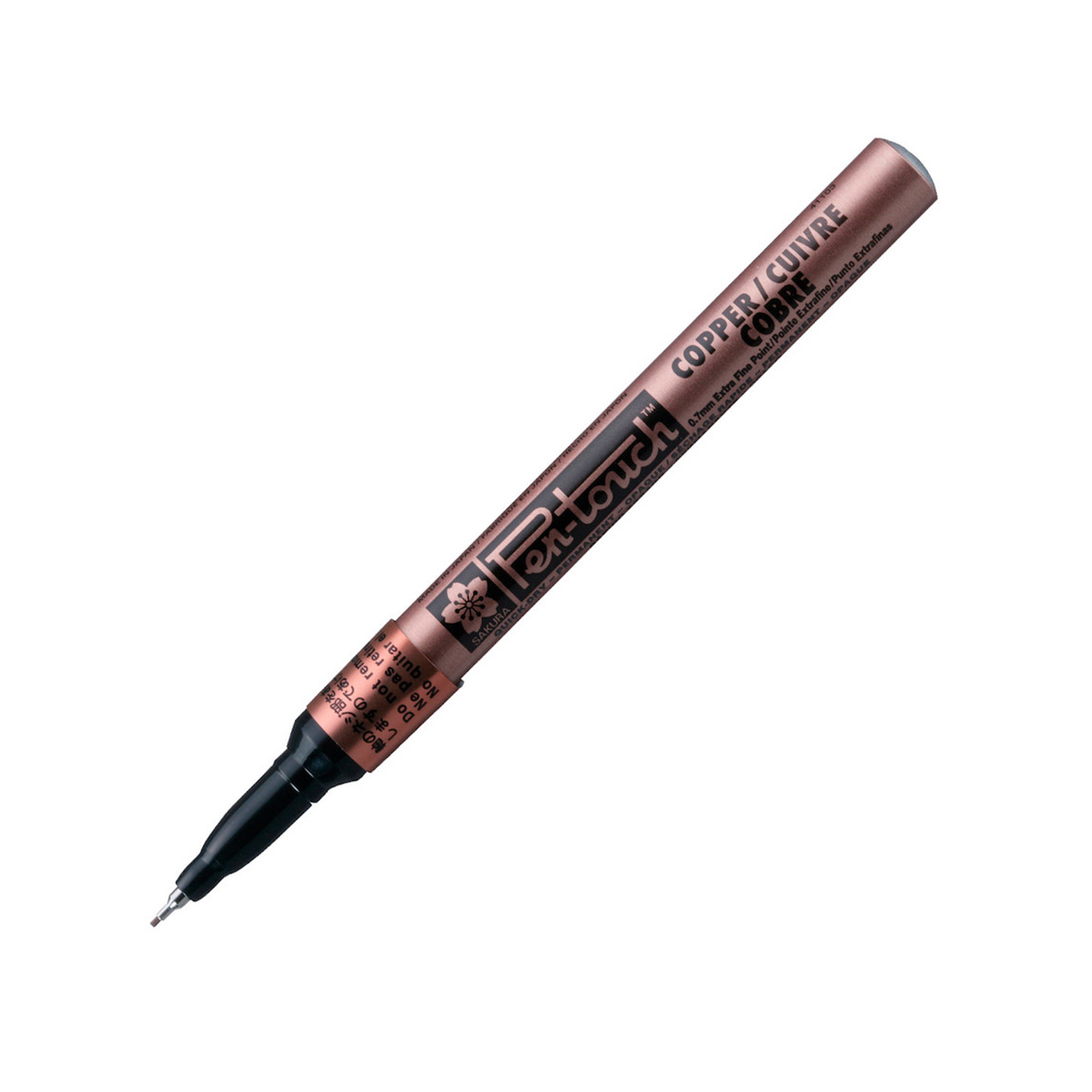 Bút sơn dầu Sakura Pentouch Extra Fine 0.7mm viết thiệp không lem - Đồng ánh kim (Copper) 41103