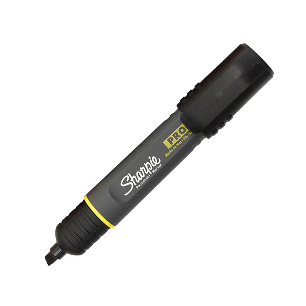 Bút lông đánh dấu công nghiệp Sharpie Pro Chisel - Đen (Black)