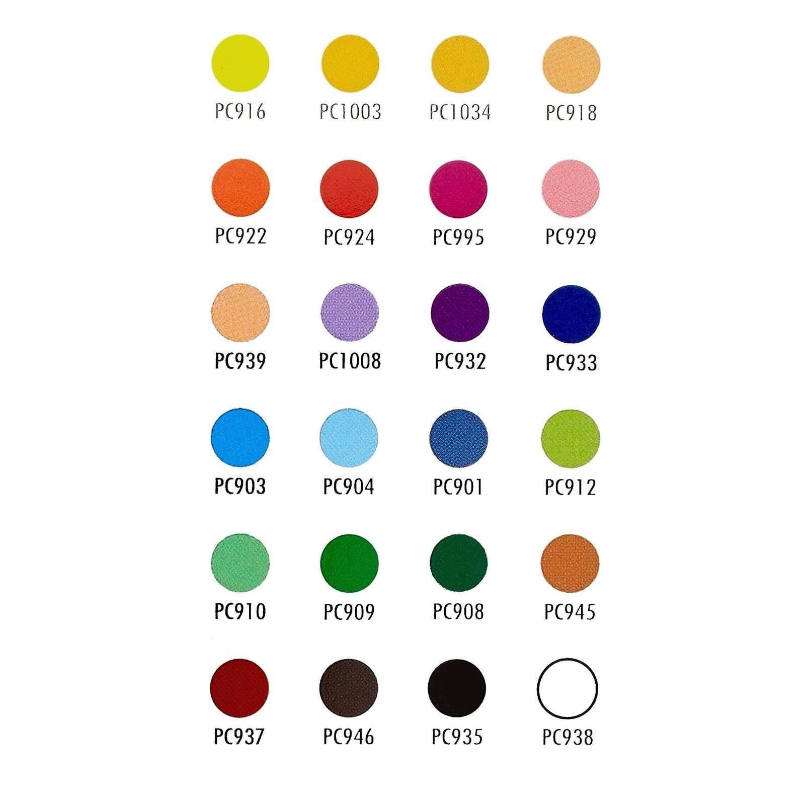 Hộp 24 bút chì màu hạng họa sĩ Prismacolor Premier Soft Core (Hộp thiếc)