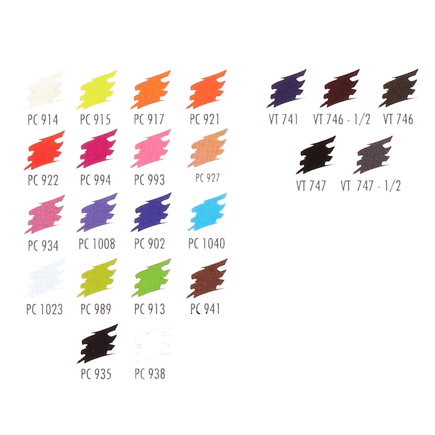 Bộ 23 bút chì màu vẽ manga Prismacolor Premier Manga Colored Pencil (Hộp giấy)