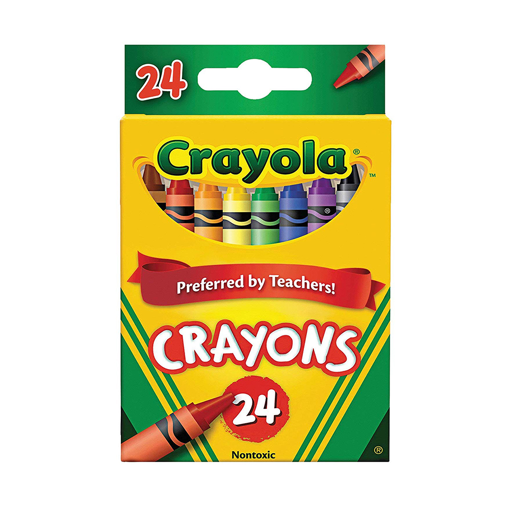 Bộ 24 bút sáp màu an toàn cho trẻ Crayola Crayons