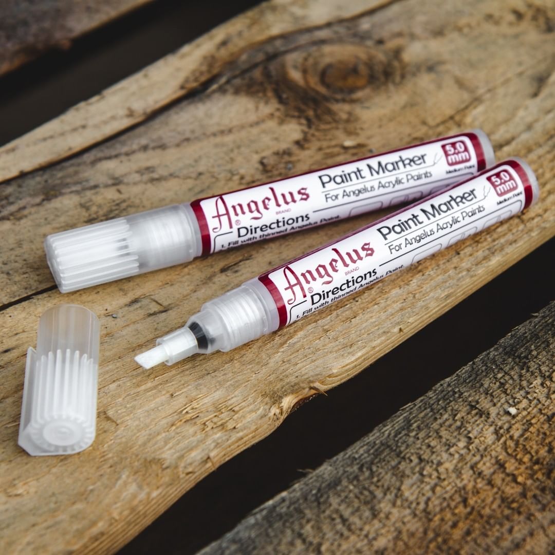 Bộ bút marker để vẽ màu acrylic Angelus Empty Paint Marker – 5mm