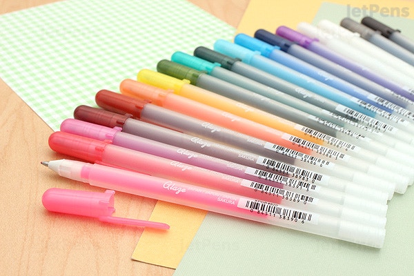 Bút Gel nét mực 3D sáng bóng Sakura Gelly Roll Glaze - Ngòi 0.6mm