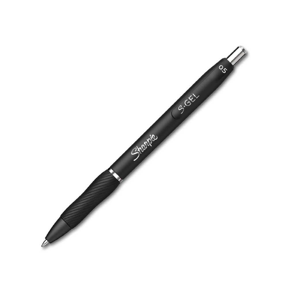 Bút bi đầu bấm mực Gel Sharpie S Gel Pens Fine 0.5mm (Cây lẻ)