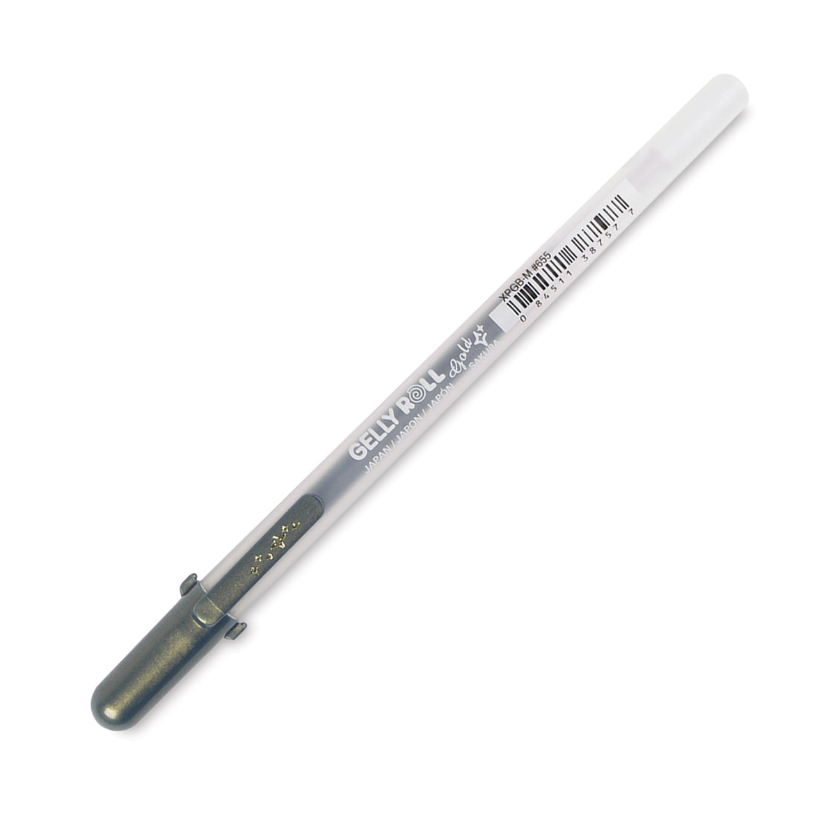 Bút bi Gel vàng ánh kim có viền màu Sakura Gelly Roll Gold Shadow - Ngòi 0.7mm