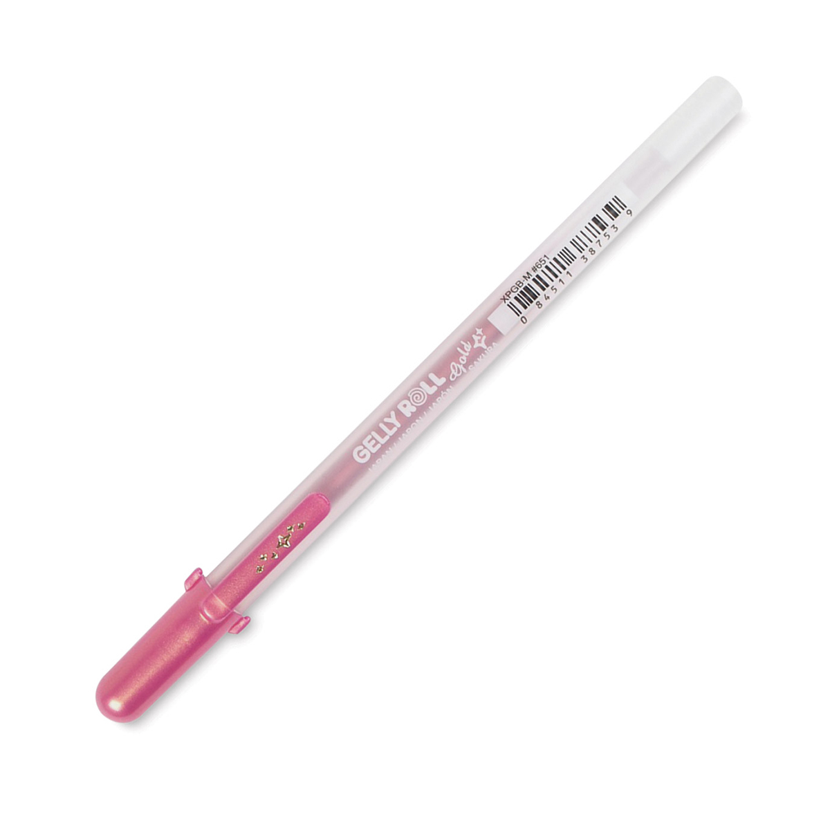Bút bi Gel vàng ánh kim có viền màu Sakura Gelly Roll Gold Shadow - Ngòi 0.7mm