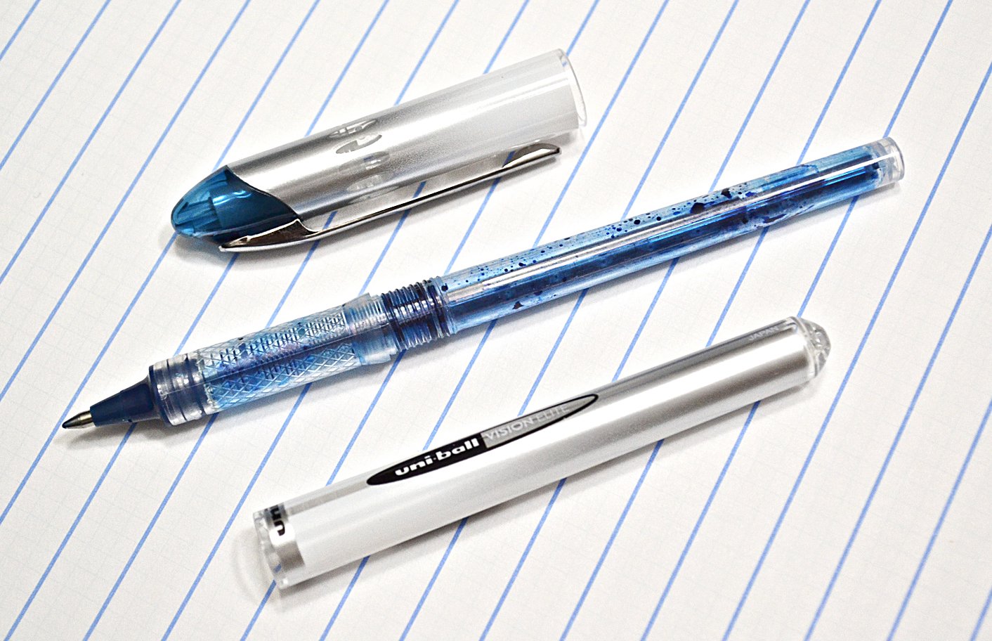 Bút bi ký mực nước Uniball Vision Elite UB-200 chính hãng - Ngòi 0.8mm (Cây lẻ)
