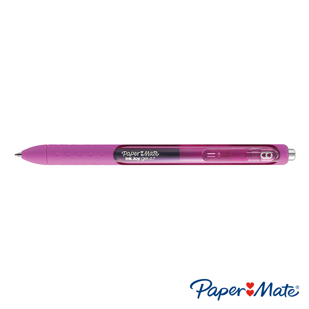 Bút bi mực gel đầu bấm Paper Mate InkJoy Gel RT Medium Point - Ngòi 0.7mm (Cây lẻ)