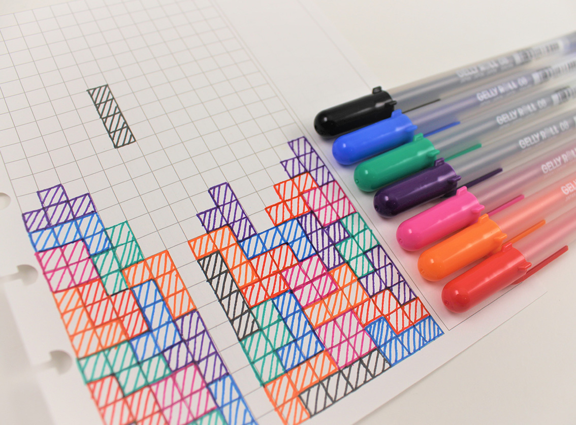 Bút bi mực Gel Sakura Gelly Roll Classic 06 Fine Point – Ngòi 0.3mm