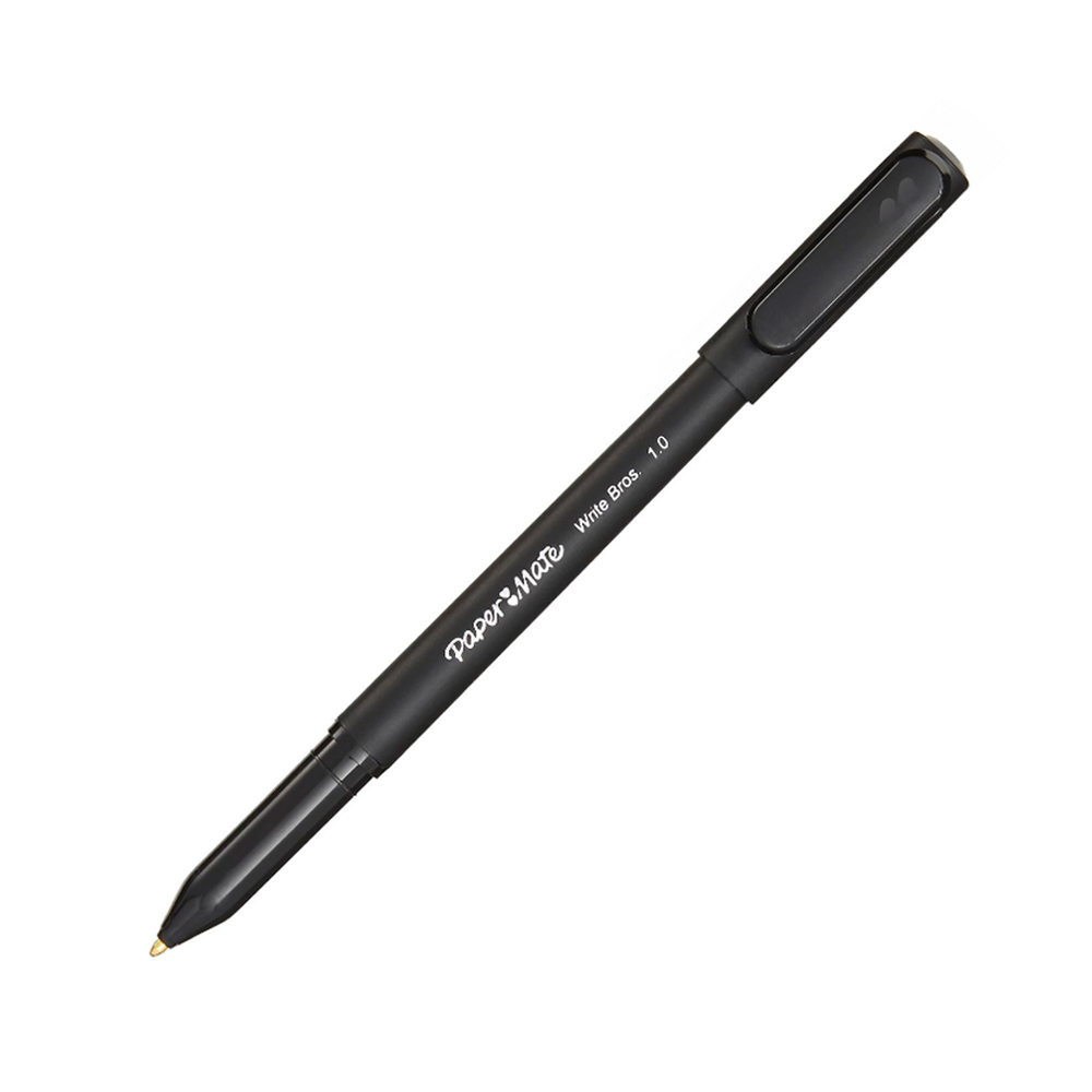 Bút bi nắp đậy phiên bản mới Paper Mate Write Bros (New) - Ngòi 1.0mm (Cây lẻ)