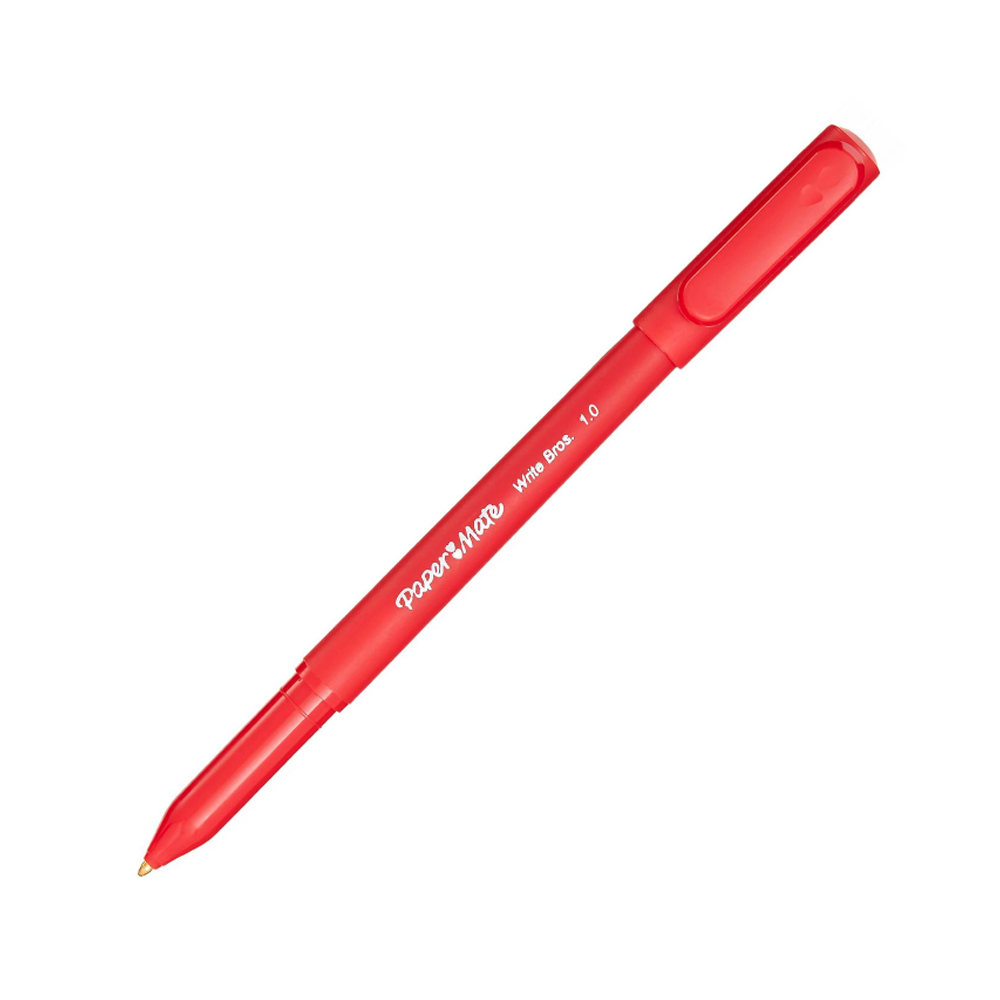 Hộp 12 cây bút bi Paper Mate Write Bros (New) - Blue