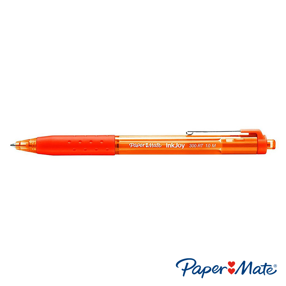 Bút bi đầu bấm mực trơn, viết êm tay Paper Mate InkJoy 300RT - Ngòi 1.0mm (Cây lẻ)