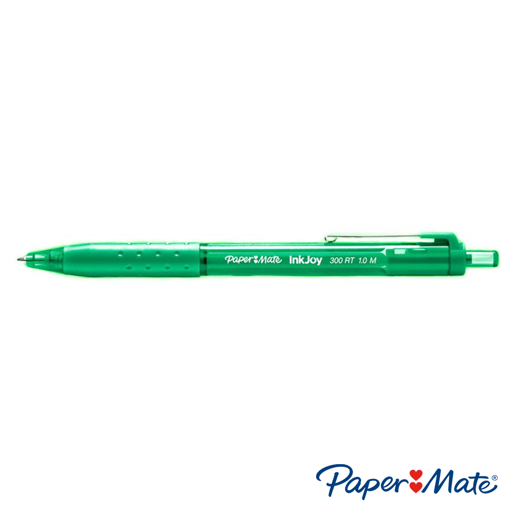 Bút bi đầu bấm mực trơn, viết êm tay Paper Mate InkJoy 300RT - Ngòi 1.0mm (Cây lẻ)