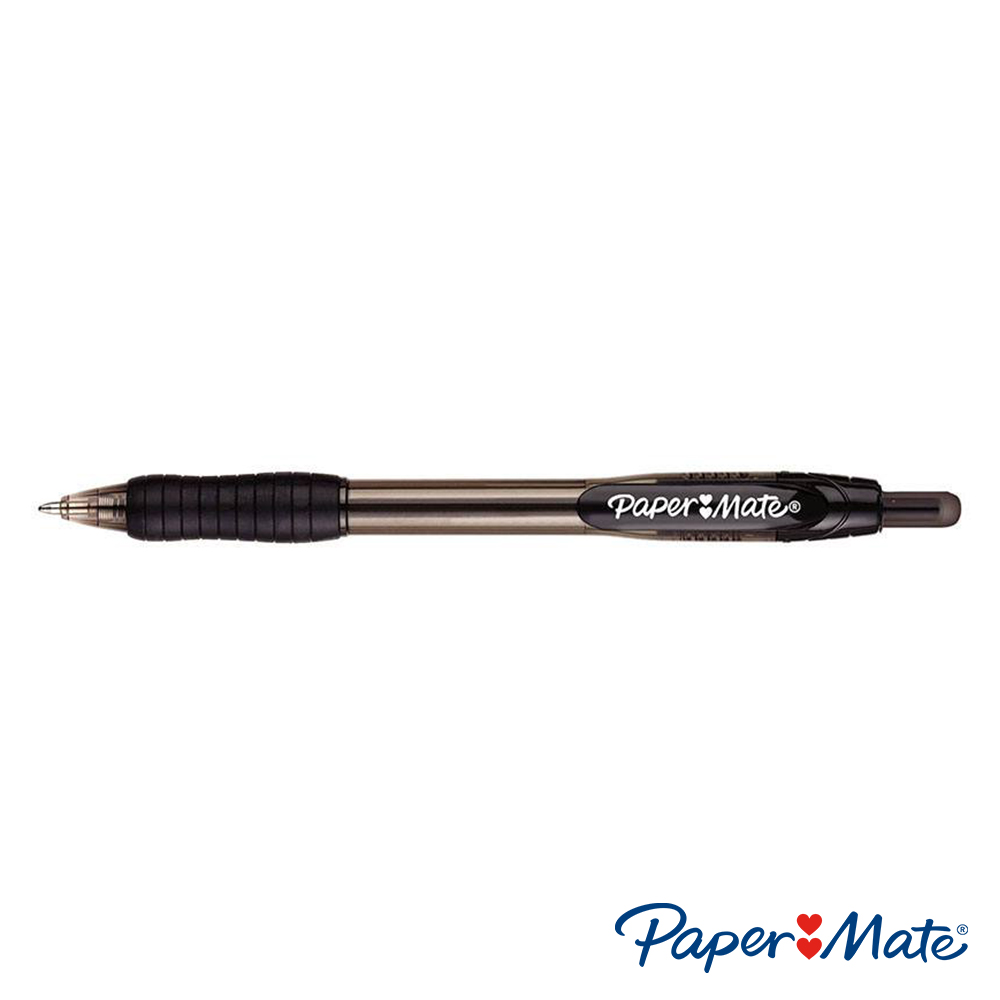 Bút bi đầu bấm ngòi lớn mực trơn, viết êm tay Paper Mate Profile RT - Ngòi 1.4mm (Cây lẻ)