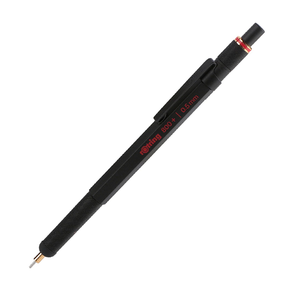 Bút chì bấm cơ học cao cấp, có đầu cảm ứng Rotring 800+ Mechanical Pencil