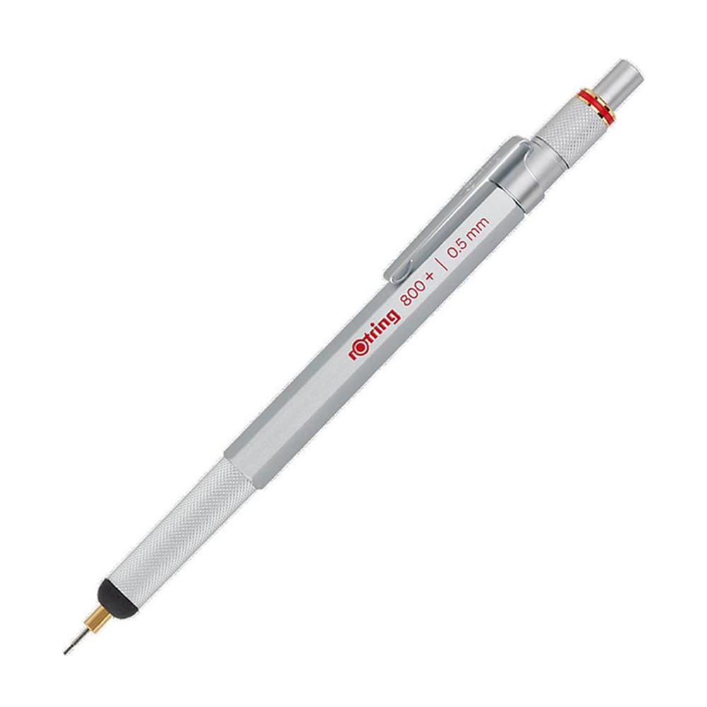 Bút chì bấm cơ học cao cấp, có đầu cảm ứng Rotring 800+ Mechanical Pencil