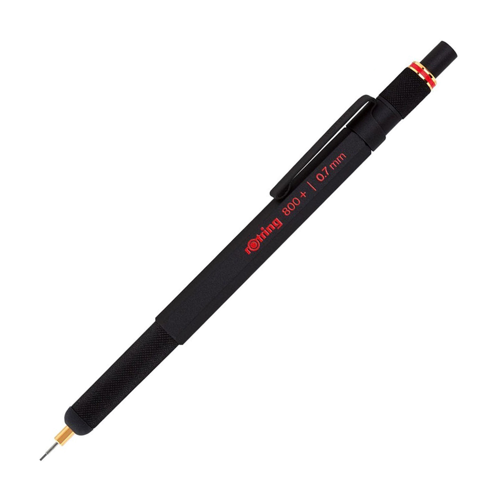 Bút chì bấm cơ học cao cấp, có đầu cảm ứng Rotring 800+ Mechanical Pencil