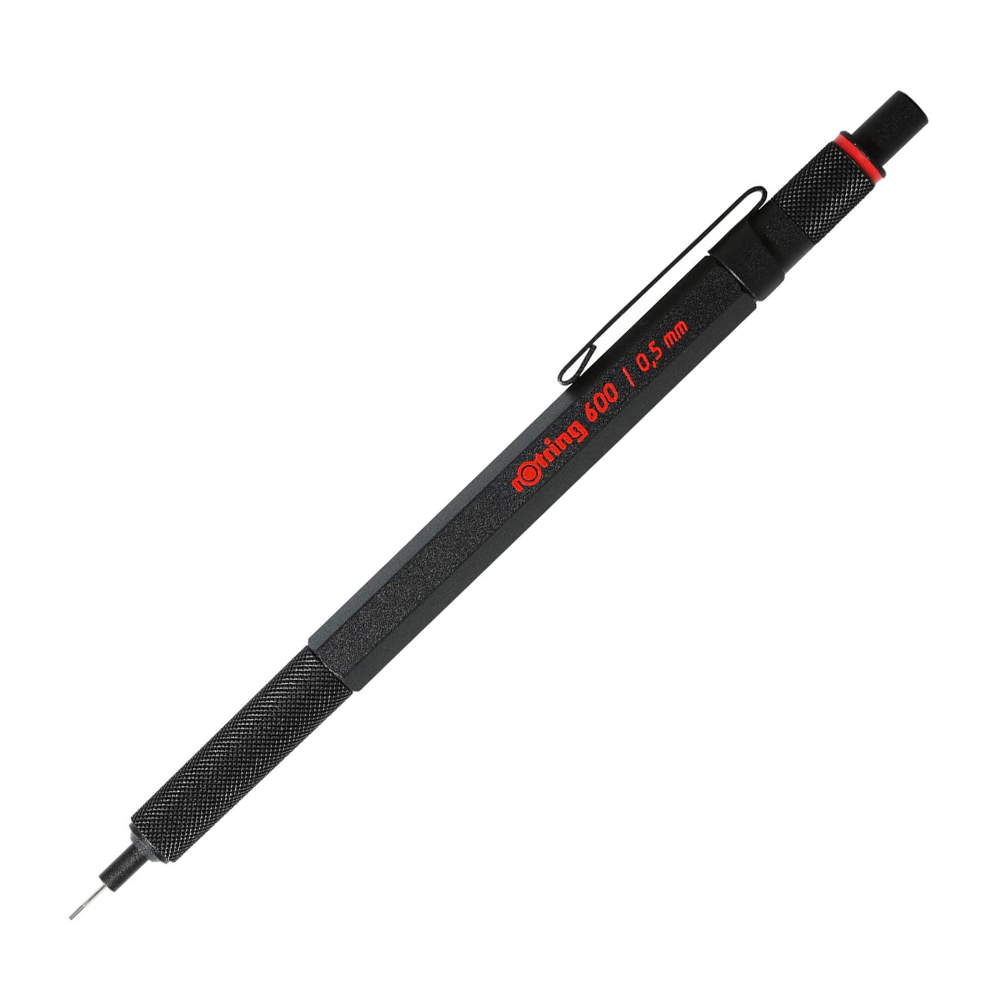 Bút chì bấm cơ học cao cấp, để vẽ phác thảo Rotring 600 Mechanical Pencil