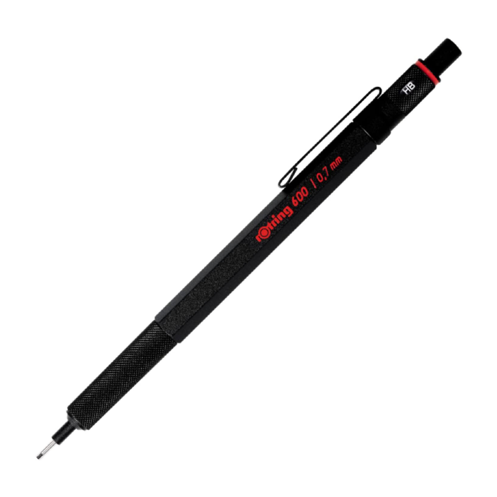 Bút chì bấm cơ học cao cấp, để vẽ phác thảo Rotring 600 Mechanical Pencil