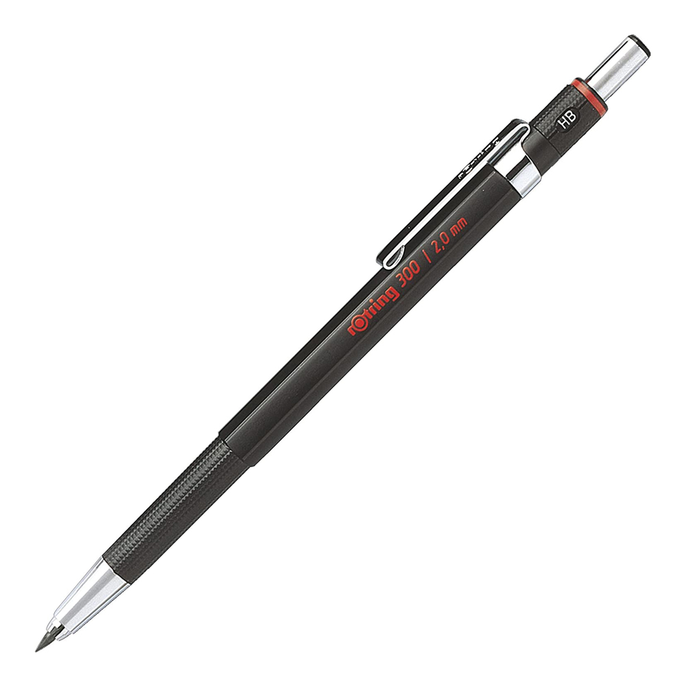 Bút chì bấm cơ học, để vẽ phác thảo Rotring 300 Mechanical Pencil