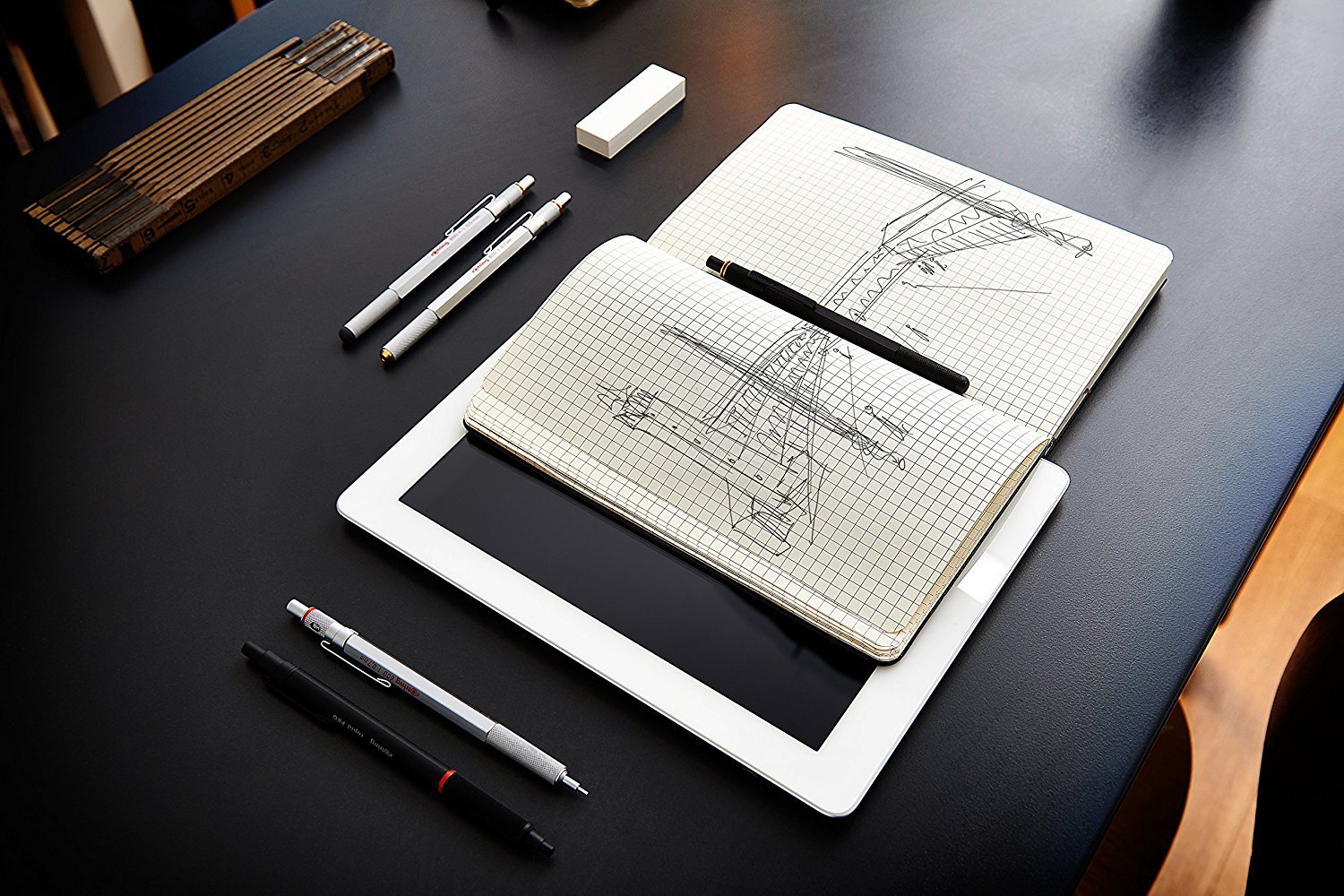 Bút chì bấm cơ học, để vẽ phác thảo Rotring 300 Mechanical Pencil