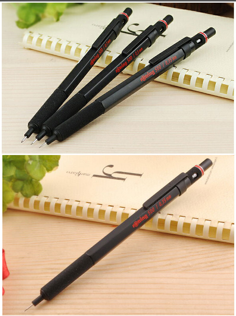 Bút chì bấm cơ học, để vẽ phác thảo Rotring 500 Mechanical Pencil