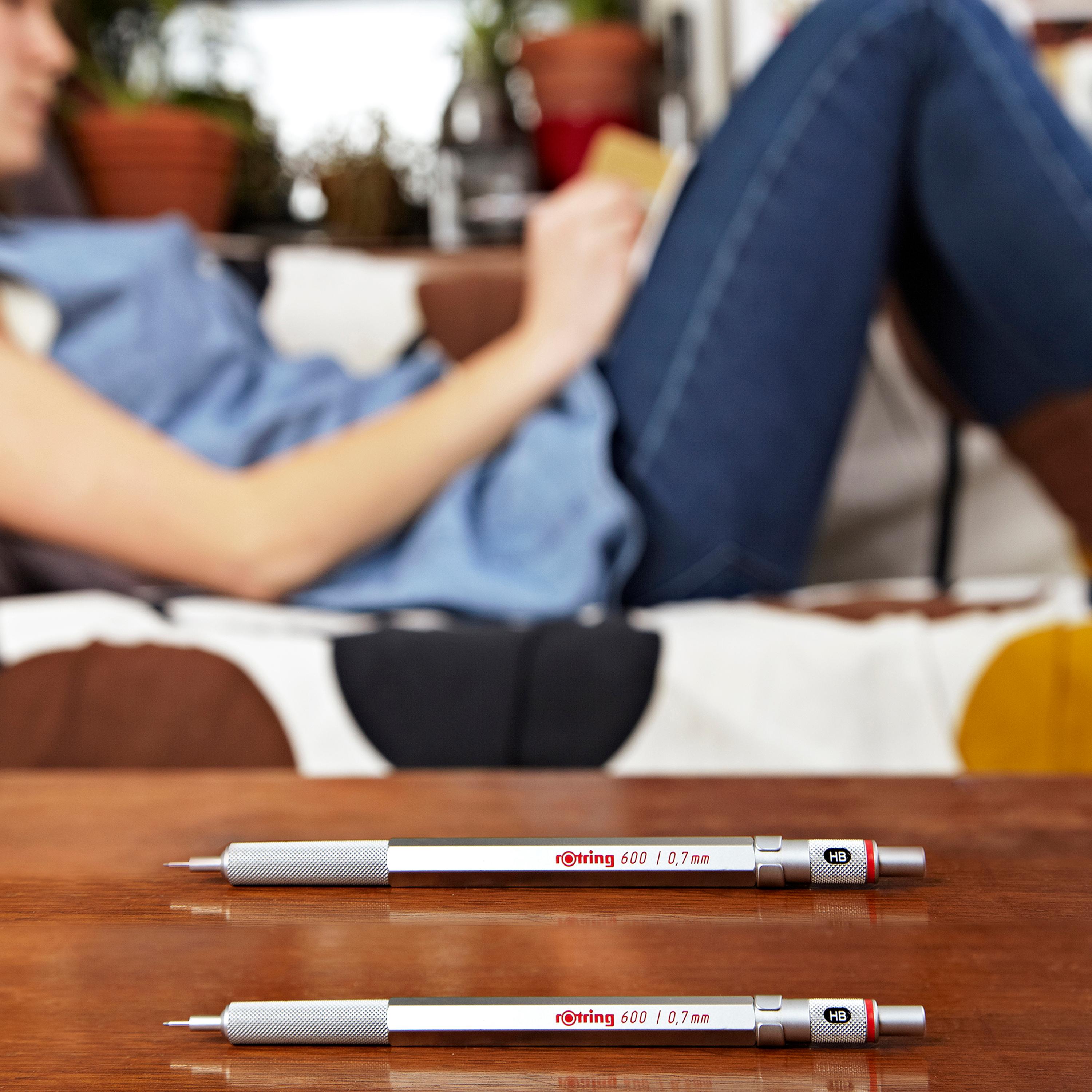 Bút chì bấm cơ học cao cấp, để vẽ phác thảo Rotring 600 Mechanical Pencil