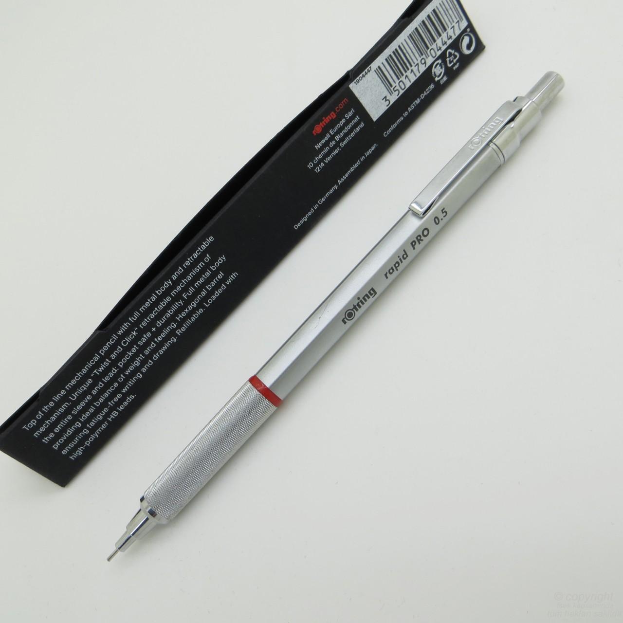 Bút chì bấm cơ học cao cấp, để vẽ phác thảo Rotring Rapid Pro Mechanical Pencil