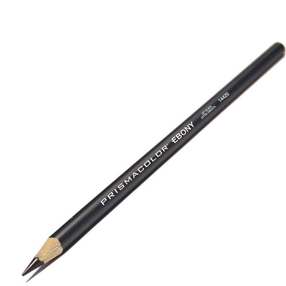 Bút chì than tạo nét cao cấp Prismacolor Premier Ebony Pencil (Cây lẻ)