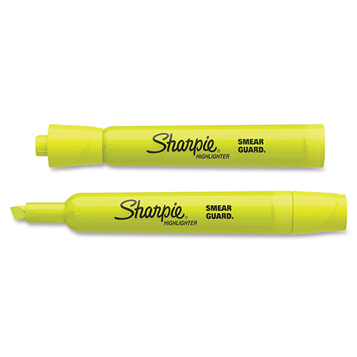 Bút dạ quang nắp đậy ngòi lớn Sharpie Tank Highlighter 4.5mm (Cây lẻ)