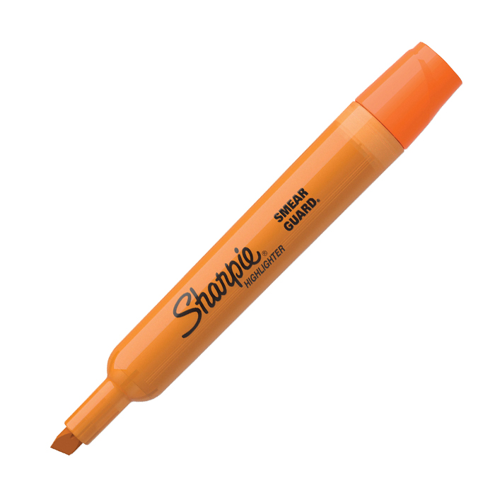 Bút dạ quang nắp đậy ngòi lớn Sharpie Tank Highlighter 4.5mm (Cây lẻ)