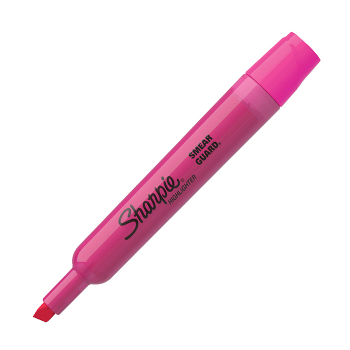 Bút dạ quang nắp đậy ngòi lớn Sharpie Tank Highlighter 4.5mm (Cây lẻ)