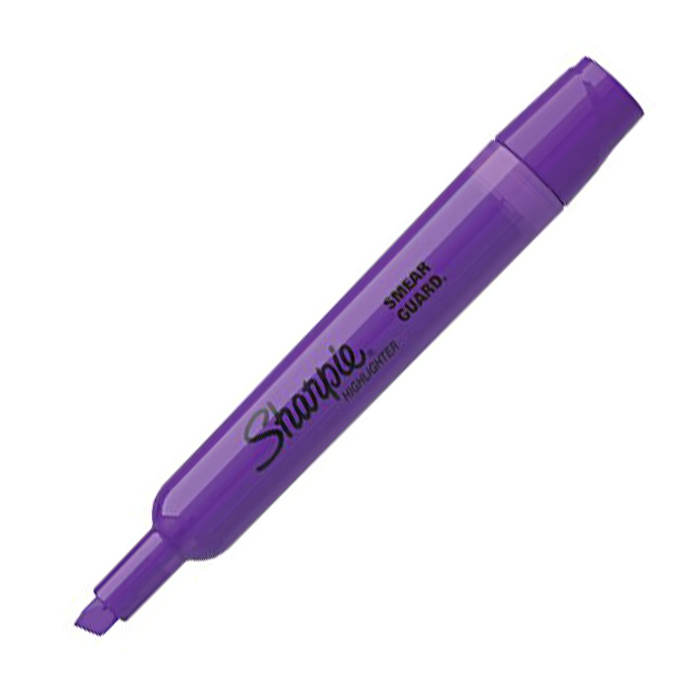 Bút dạ quang nắp đậy ngòi lớn Sharpie Tank Highlighter 4.5mm (Cây lẻ)