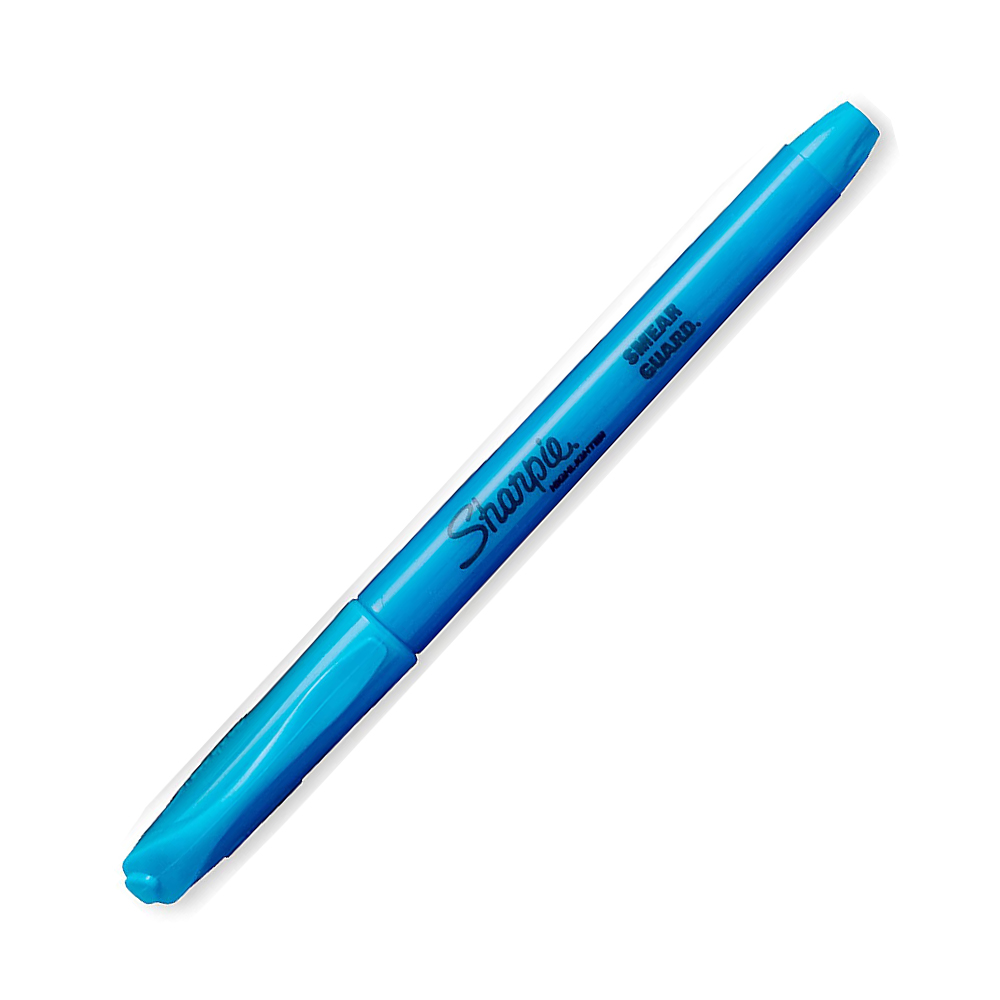Bút dạ quang nắp đậy ngòi nhỏ Sharpie Pocket Highlighter 2.7mm (Cây lẻ)