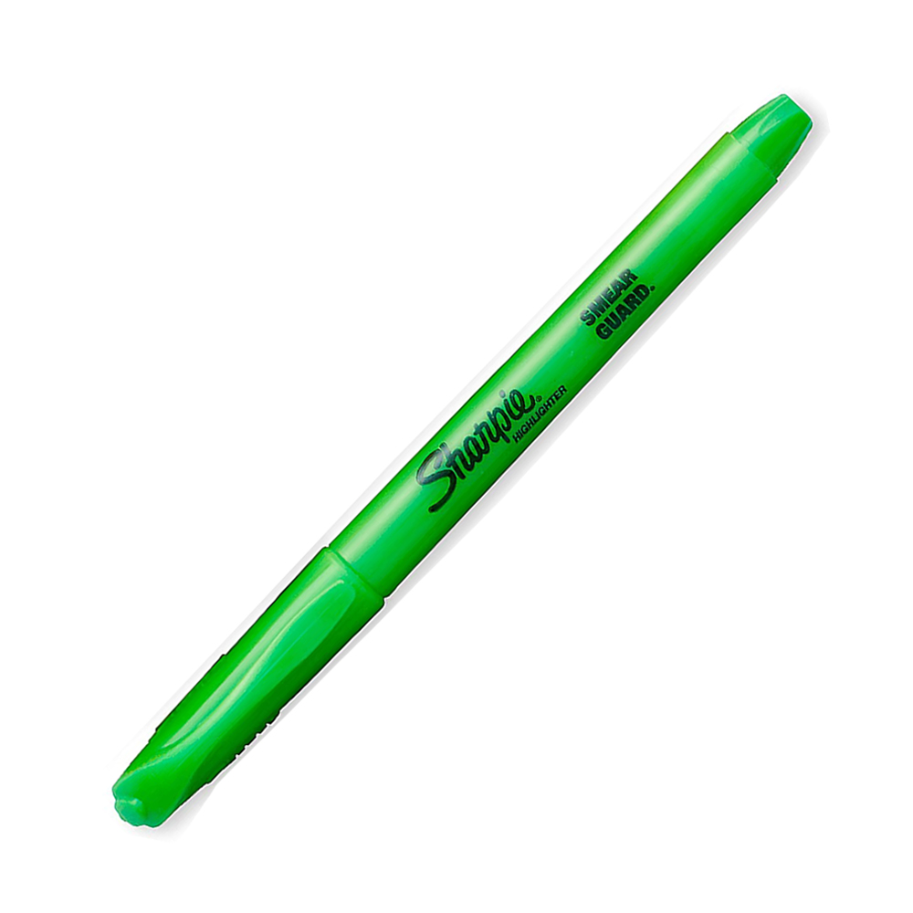 Bút dạ quang nắp đậy ngòi nhỏ Sharpie Pocket Highlighter 2.7mm (Cây lẻ)