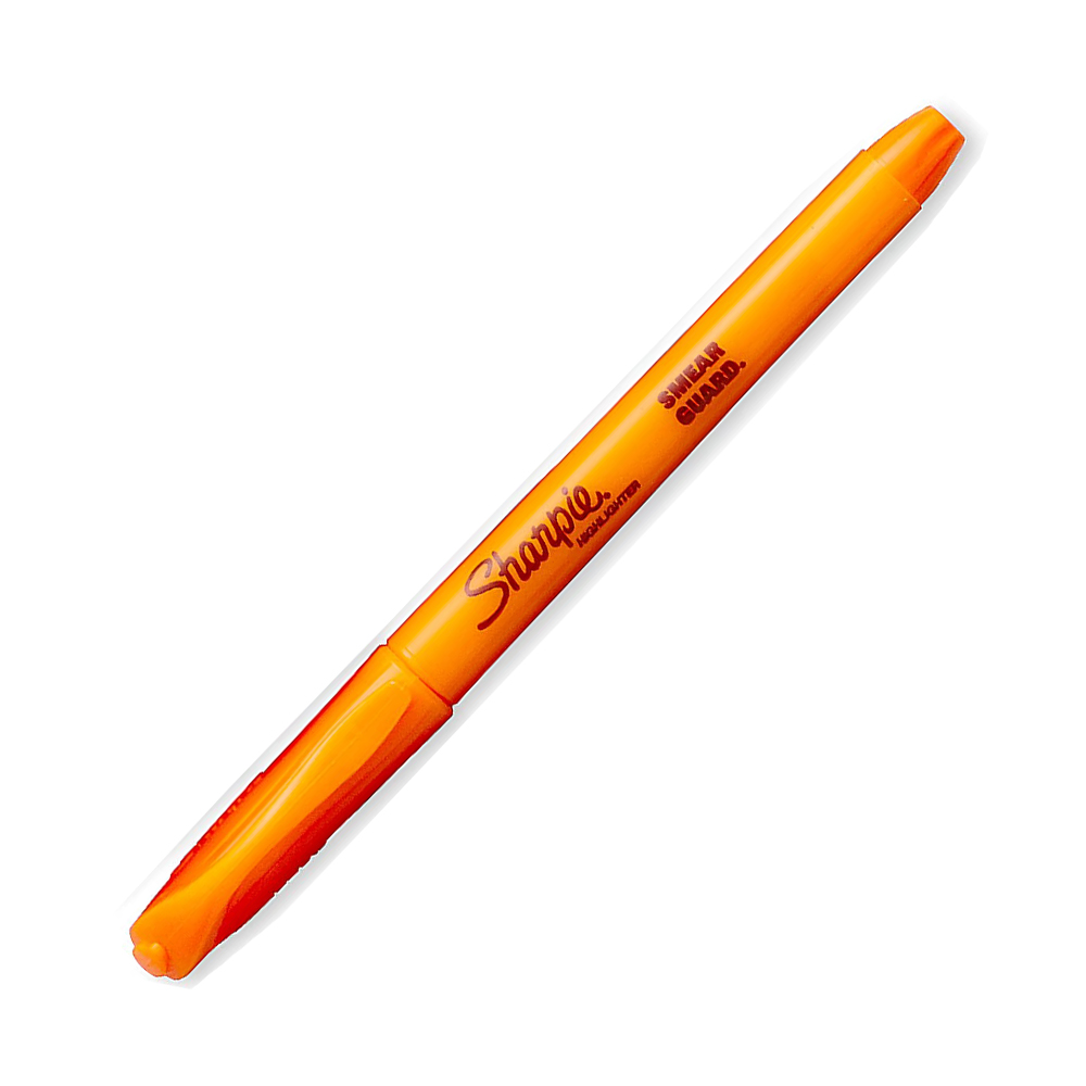Bút dạ quang nắp đậy ngòi nhỏ Sharpie Pocket Highlighter 2.7mm (Cây lẻ)