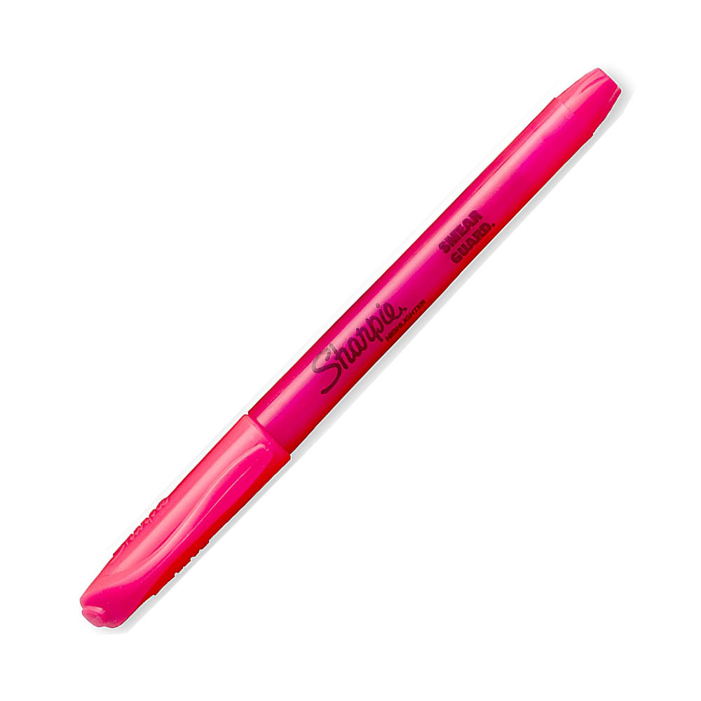 Bút dạ quang nắp đậy ngòi nhỏ Sharpie Pocket Highlighter 2.7mm (Cây lẻ)