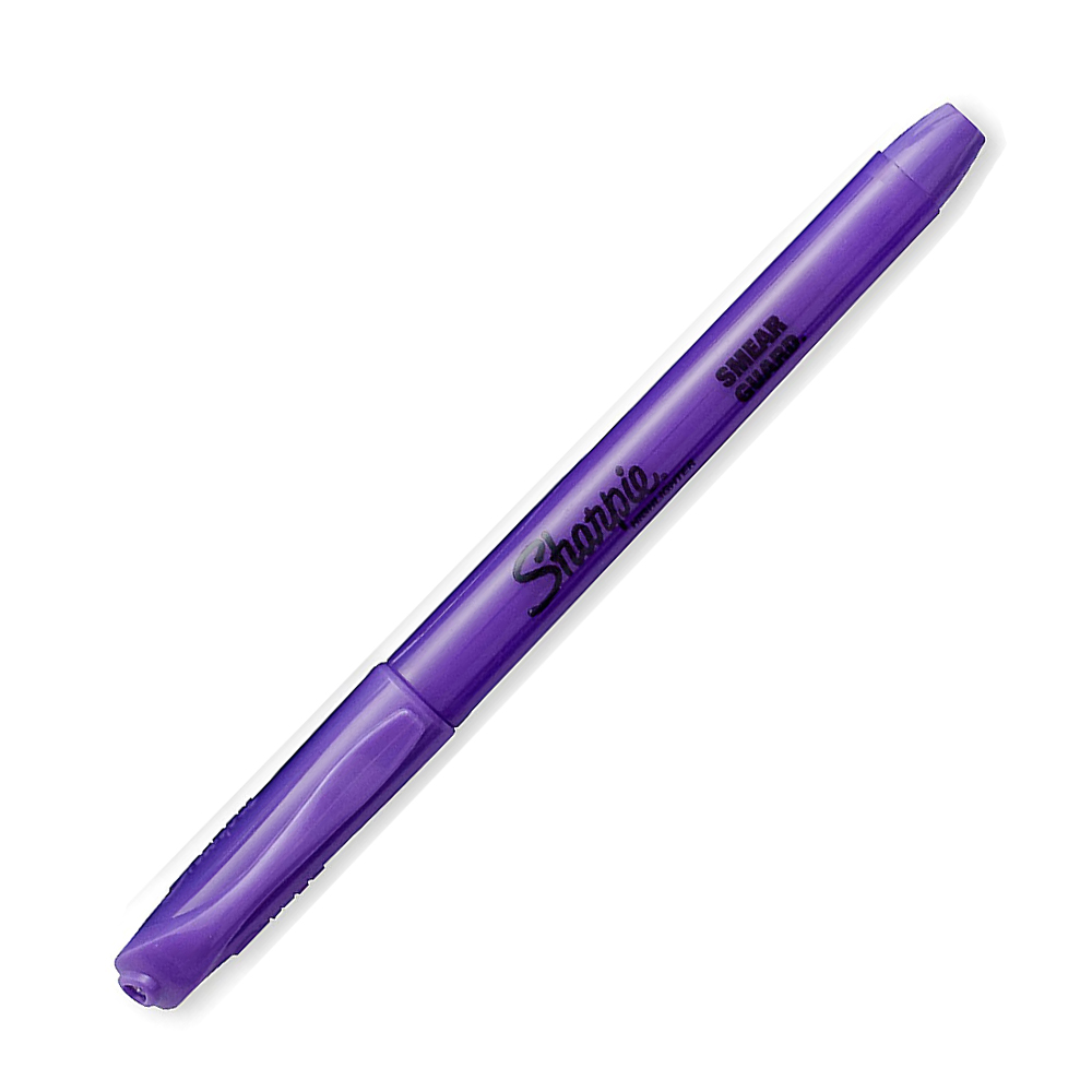 Bút dạ quang nắp đậy ngòi nhỏ Sharpie Pocket Highlighter 2.7mm (Cây lẻ)